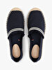 Kadın Fringe Canvas Closed Espadril