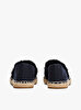 Kadın Fringe Canvas Closed Espadril