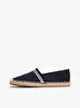 Kadın Fringe Canvas Closed Espadril