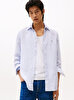Erkek Linen Essential Stripe Gömlek