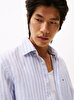 Erkek Linen Essential Stripe Gömlek