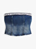 Kadın Tommy Girl Denim Bluz