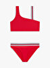 Kız Çocuk Tek Omuz Bikini Takım