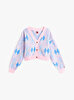 Kadın TJW Crop Argyle Hırka