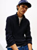 Erkek Cotton Modal Waffle Sweatshirt