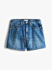 Kadın Denim Mini Flare Şort