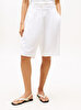 Kadın Tencel Linen Bermuda Şort