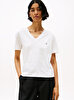 Kadın Slub Modern T-shirt