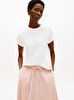 Kadın Floral Script Modern T-shirt