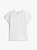 Kadın Floral Script Modern T-shirt
