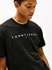 Erkek TJM Regular Linear Logo T-shirt