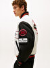 Erkek APXGP Satin Boxy Varsity Bomber Ceket
