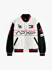 Erkek APXGP Satin Boxy Varsity Bomber Ceket