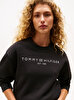 Kadın Modern Regular Corp Logo Sweatshirt