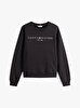 Kadın Modern Regular Corp Logo Sweatshirt