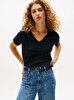 Kadın New Slim Cody V-neck T-shirt