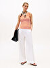 Kadın 5X2 Rib Slim Square T-shirt