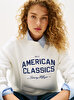 Kadın VARSITY Modern Terry Sweatshirt