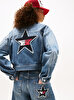 Kadın Tommy Girl Oversized Denim Ceket