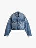 Kadın Tommy Girl Oversized Denim Ceket