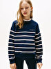 Çocuk Unisex Mini Corp Stripe Sweatshirt