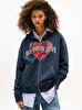 Kadın Tommy Girl Fermuarlı Sweatshirt