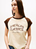 Kadın Varsity Raglan T-shirt