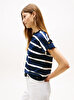 Kadın Gold Button Modern T-shirt