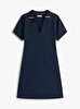 Kadın Lyocell Tipping Polo Elbise