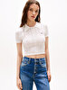 Kadın TJW Pointelle Polo T-shirt