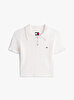 Kadın TJW Pointelle Polo T-shirt