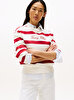 Kadın Script Regular Pique Sweatshirt