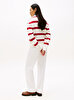 Kadın Script Regular Pique Sweatshirt