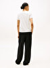 Kadın Lurex Script Regular C-Neck T-shirt