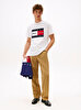 Erkek Tommy x U.S. Sail GP Team Logo Applique T-shirt