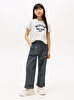 Kız Çocuk Satin Applique Hilfiger T-shirt