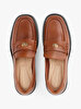 Kadın Crest Squarish Toe Loafer