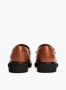 Kadın Crest Squarish Toe Loafer