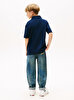 Erkek Çocuk Archive TH Mixed Graphic Polo T-shirt