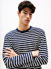 Erkek TJM Regular Sflag Breton T-shirt