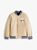 Erkek Çocuk Reversible Bomber Ceket