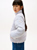 Kız Çocuk Mix Stripe Puffer Ceket