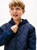 Erkek Çocuk Mix Media Quilted Bomber Ceket