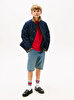 Erkek Çocuk Contrast Collar Quilted Ceket