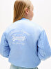Kız Çocuk Reversible Varsity Bomber Ceket