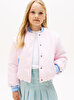 Kız Çocuk Reversible Varsity Bomber Ceket