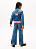 Kız Çocuk Trucker Denim Ceket