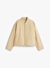 Kadın Cotton Nylon Regular Bomber Ceket