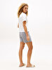 Kadın Lyocell Tipping Open Polo T-shirt