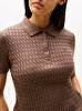 Kadın Co Cable Fine Polo T-shirt